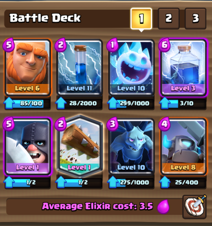Clash Royale Giant Executioner Deck