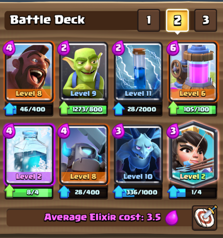 Clash Royale Hog Cycle Freeze Deck