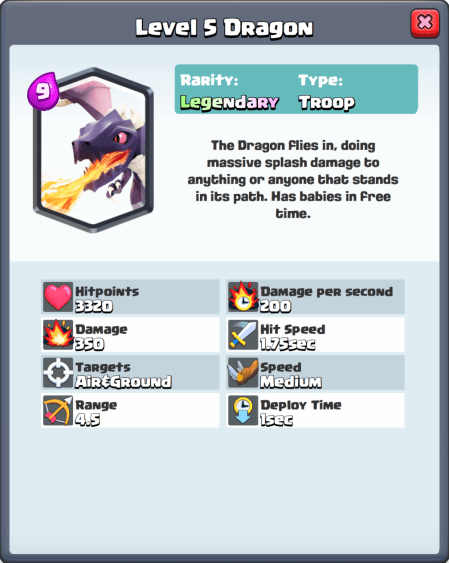 Clash Royale New Card Dragon