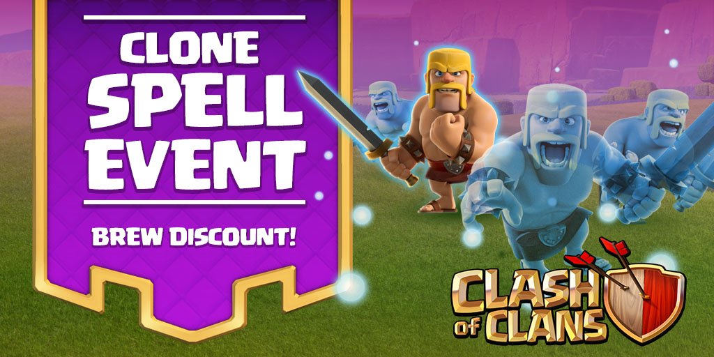 Clash of Clans Clone Spell Event