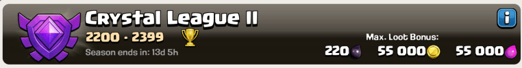 Clash of Clans League Loot Bonus