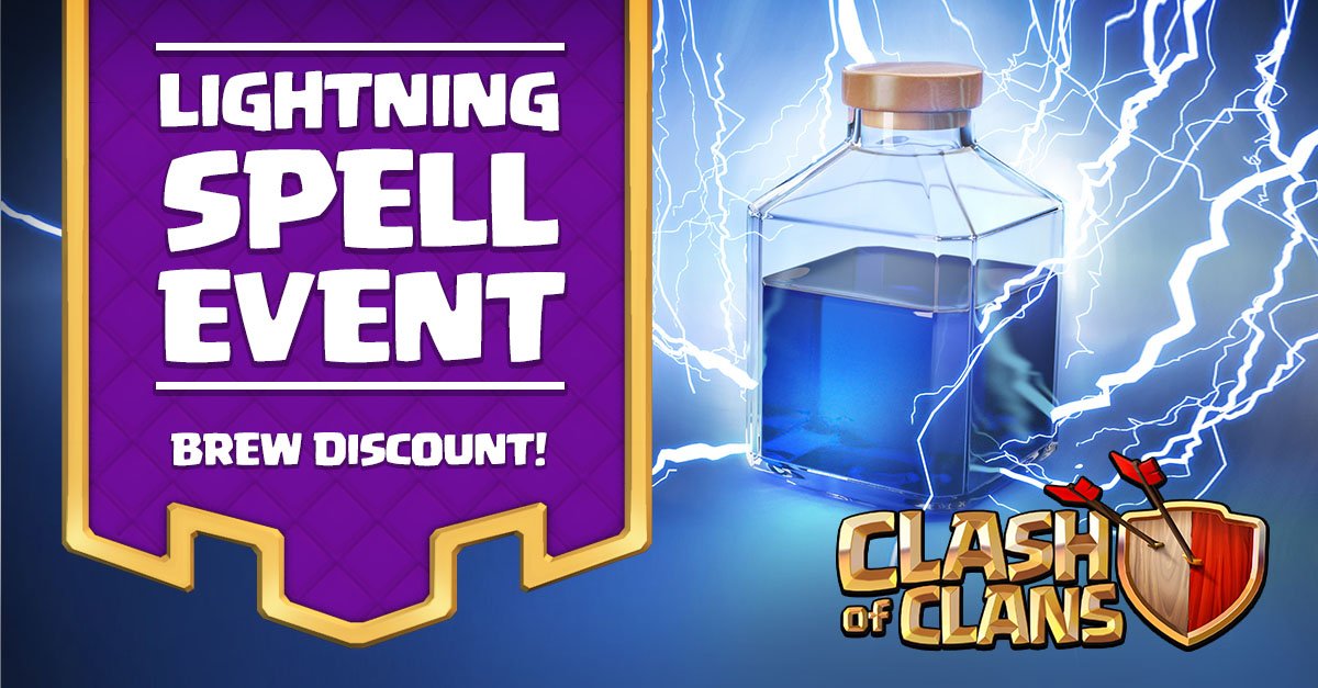 Clash of Clans Lightning Spell Event