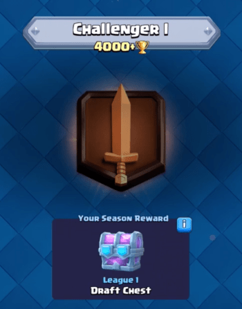 Clash Royale Challenger I 4000 Trophies