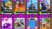 Clash Royale Top 10 Worst Cards