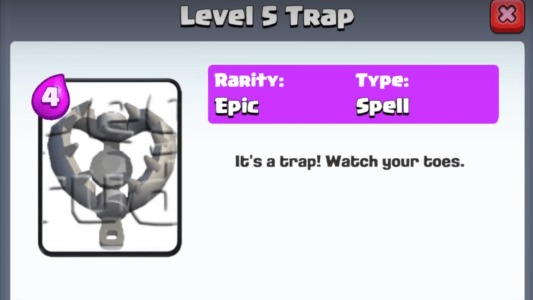Clash Royale New Troop Leaked Trap Hunter