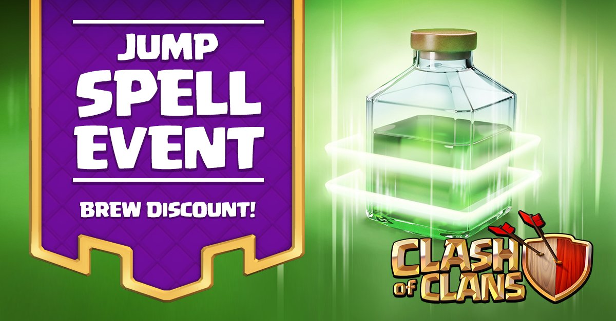 Clash of Clans Jump Spell Event