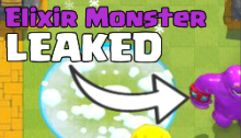 Clash Royale Elixir Monster Leaked April Update