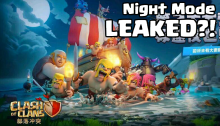 Clash of Clans Night Mode Shipwreck May 2017 Update