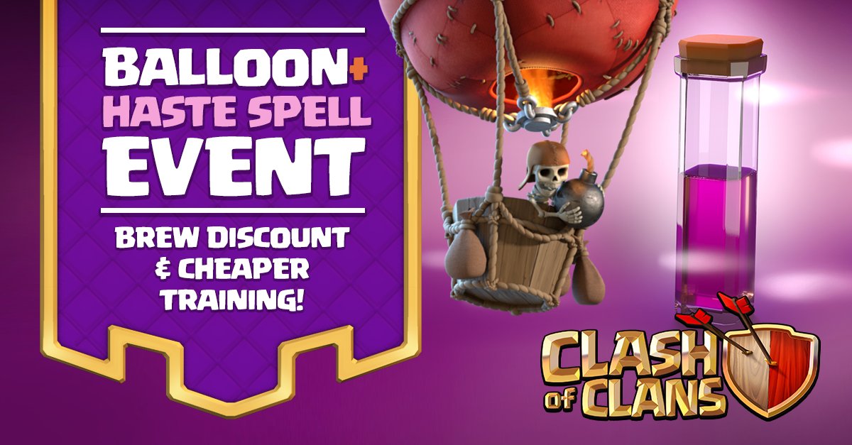 Clash of Clans Shred Zepplin Event