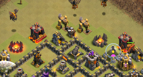 TH10 LavaLoonion Strategy Clash of Clans Poison