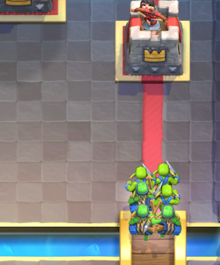 Clash Royale Hog Log Bait Deck Goblin Gang