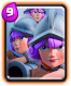 Three Musketeers Clash Royale