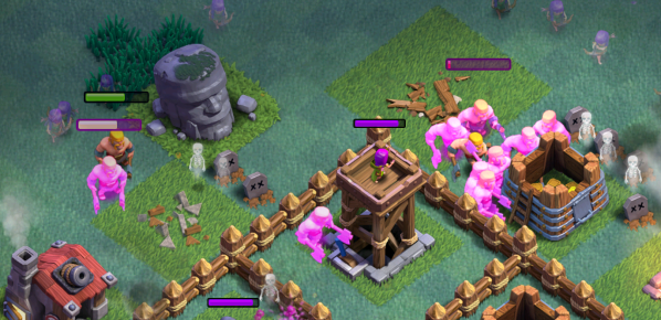 Clash of Clans Builder Hall 4 Strategy Barbarians Archers