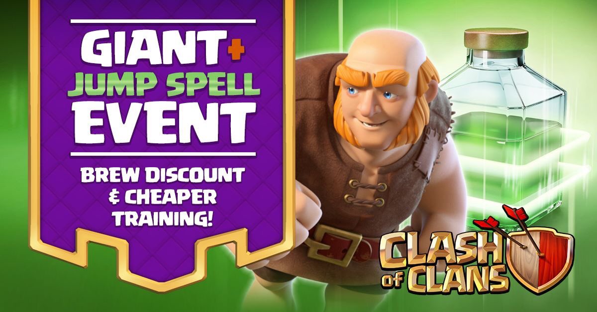 Jumpy Giant Event Clash of Clans