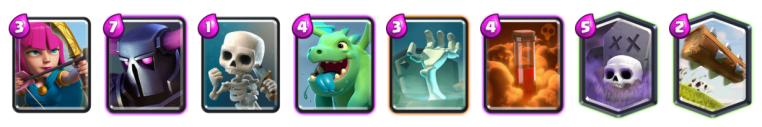 PEKKA Graveyard Deck Clash Royale