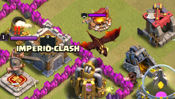 Clash of Clans TH7 Hog Riders War Attack