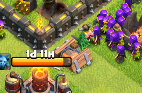 Shrink Trap Base Design Clash of Clans 