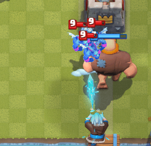 Clash Royale Giant Mini PEKKA Ice Wizard Deck