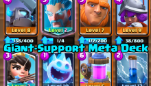 Clash Royale Giant Mini PEKKA Ice Wizard Deck