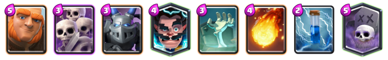 Clash Royale 2v2 Decks Giant Graveyard