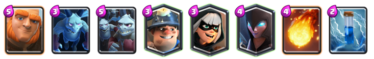 Ramp Up Challenge Giant Miner Deck Clash Royale