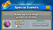Ramp Up Challenge Decks Clash Royale