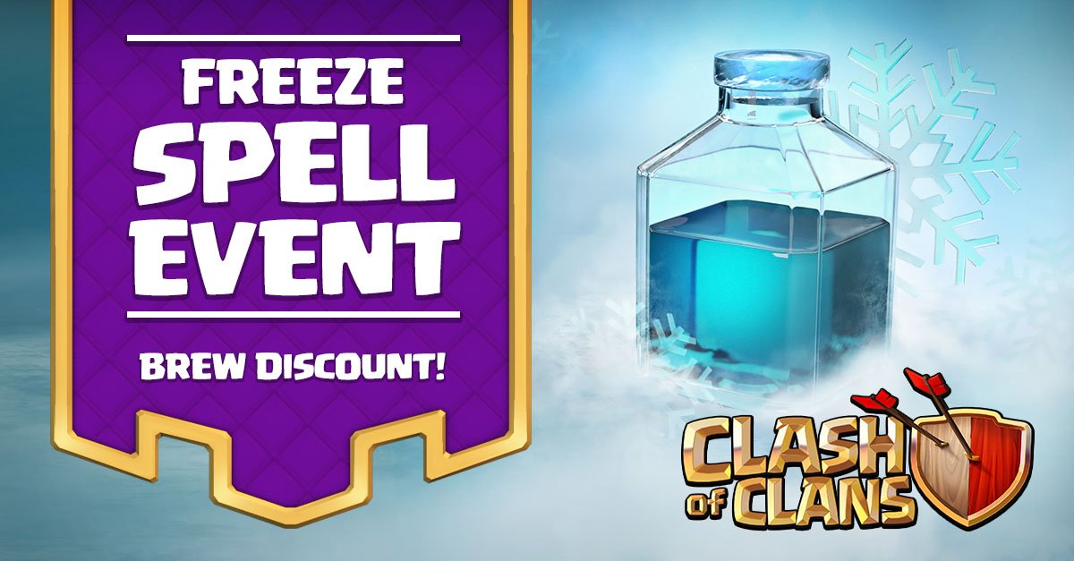 Freeze Spell Event Clash of Clans