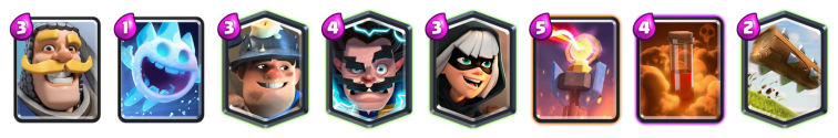 Sudden Death Challenge Deck Clash Royale Bandit Miner