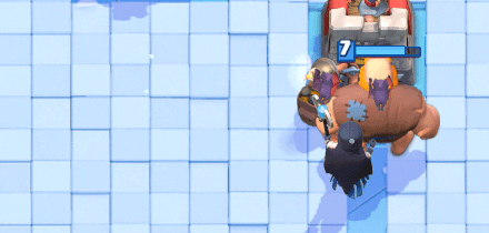 Clash Royale Giant Night Witch Beatdown