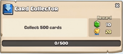 Card Collector Quest Clash Royale