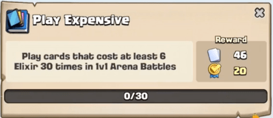 Play Expensive Quest Clash Royale