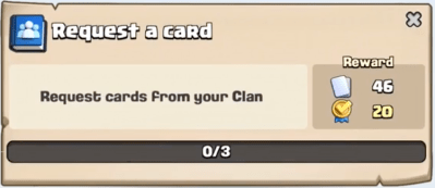 Request a Card Quest Clash Royale