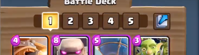 Share Decks Clash Royale October Update