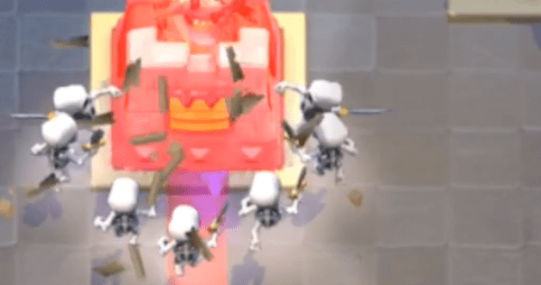 Skeleton Barrel Gameplay Clash Royale