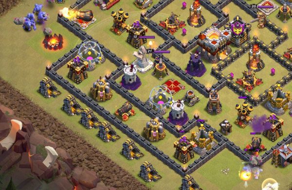Clash of Clans Town Hall 11 Bowler Healers