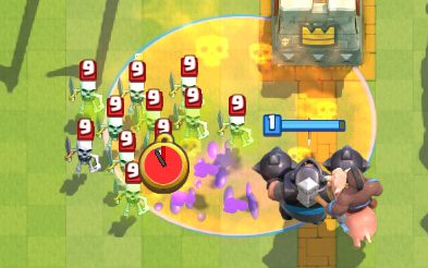 Mega Knight Poison Deck Clash Royale