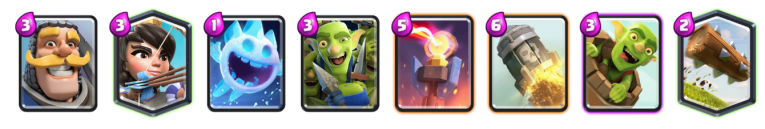 Clash Royale Log Bait Deck 2018