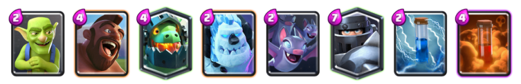 Clash Royale Mega Knight Hog Deck 2018