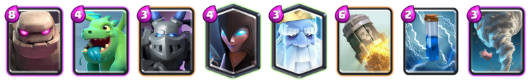 Golem Royal Ghost Deck Clash Royale