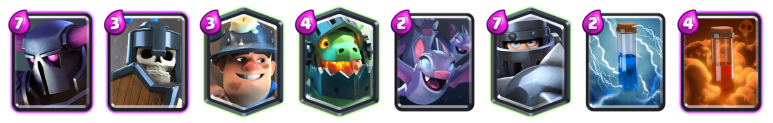 Clash Royale PEKKA Mega Knight Deck
