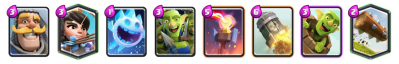 Log Zap Bait 12 Win Challenge Deck