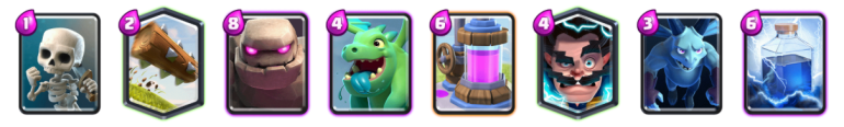 Golem Baby Dragon 2v2 Deck Clash Royale
