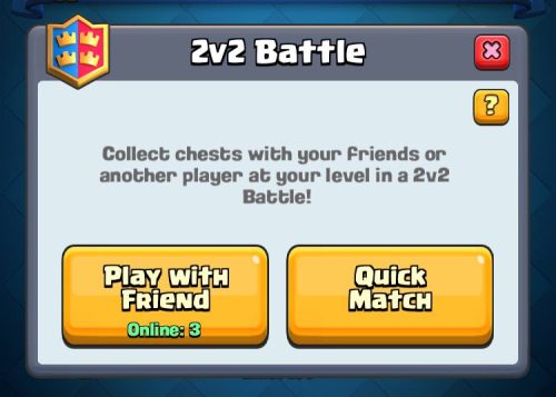 2v2 Super Touchdown Challenge Clash Royale