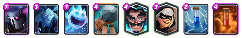PEKKA Bandit Deck Clash Royale