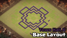 Town Hall 8 Base Design Layout Clash of Clans