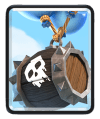 Skeleton Barrel Clash Royale