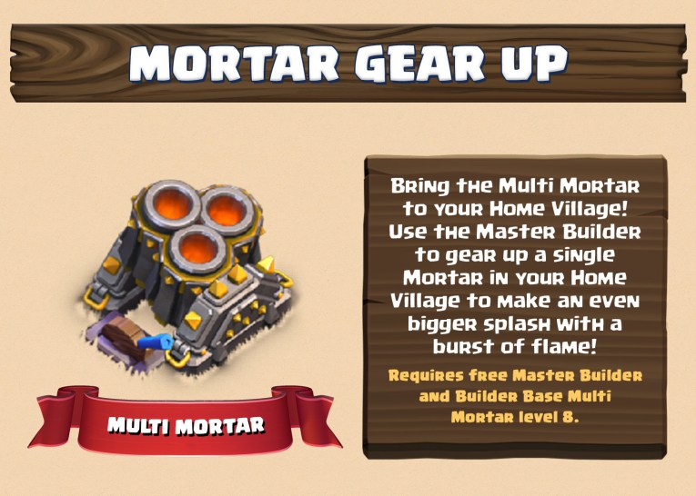 Multi Mortar March 2018 Update Clash of Clans