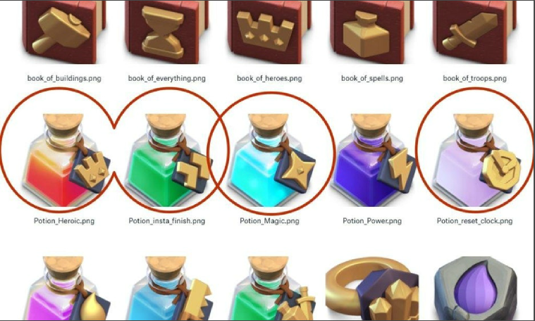 New Potions Magic Items Leaked Clash of Clans