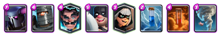 PEKKA Dark Prince Deck Clash Royale League Challenge
