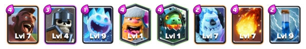 Hog Lumberjack Deck Meta Clash Royale